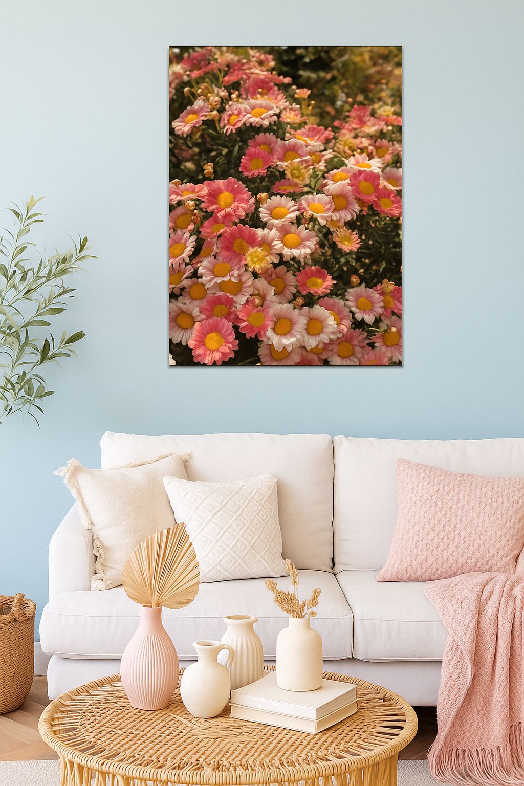 Tableau décoratif maroc Bellis perennis