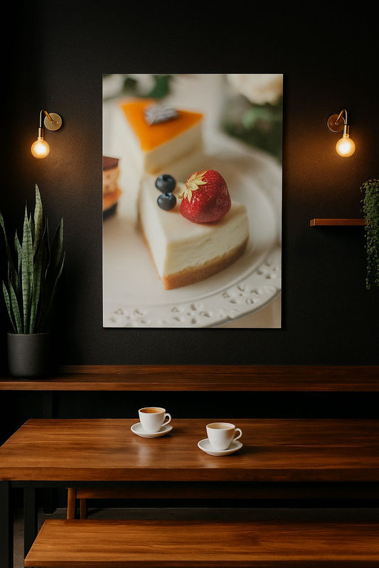 Tableau décoratif maroc - Cheesecake élégant