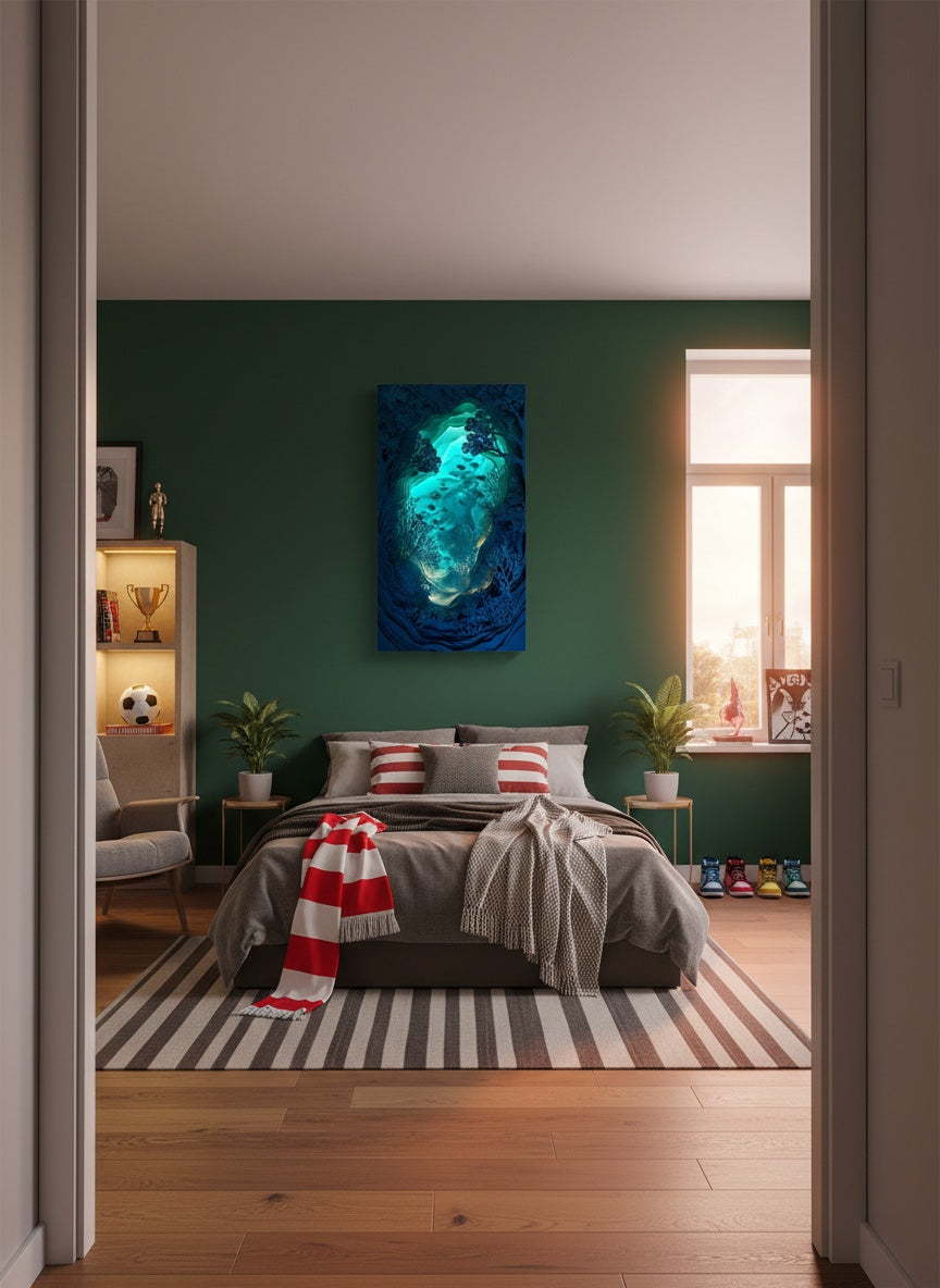 Tableaux décoratifs maroc - Récif Corallien Profond