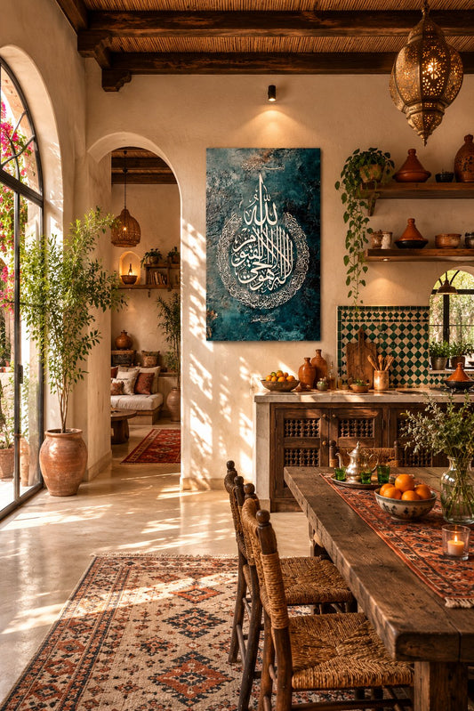 Calligraphie Arabe - Reflet Mystique | Maroccinoo