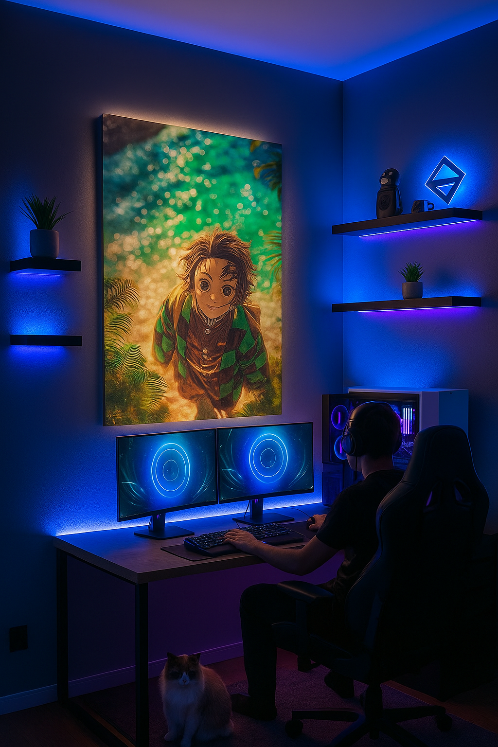 Tropical Breeze – Art sur toile animé relaxant