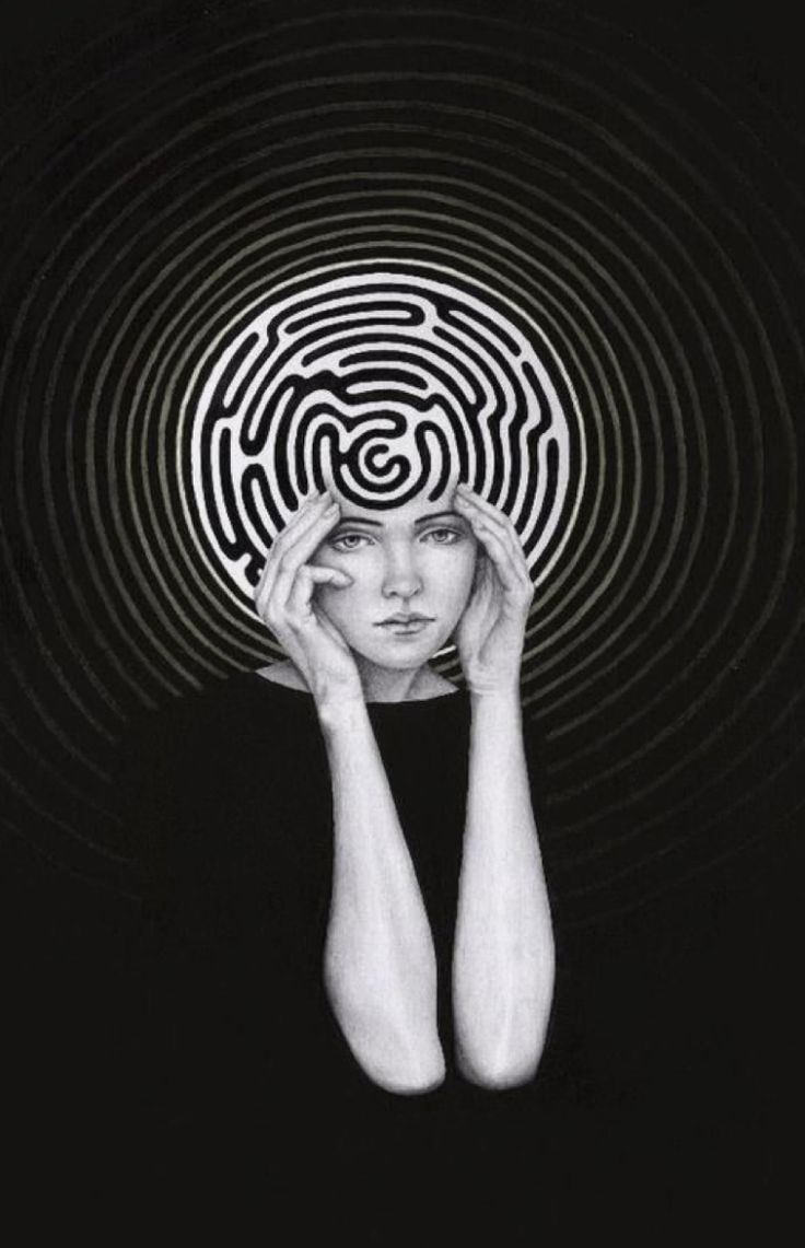 « Mind Maze » – Impression d'art surréaliste 