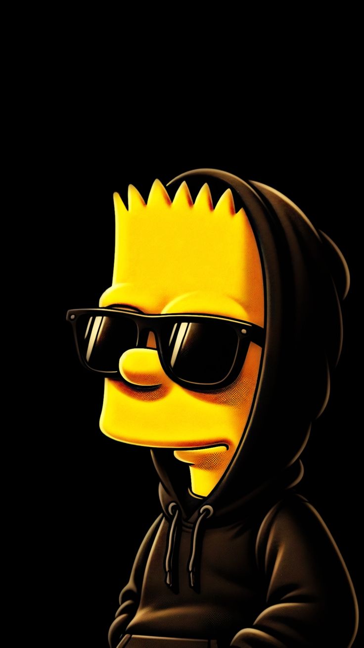 « Cool Bart » - Impression Pop Art de Bart Simpson 