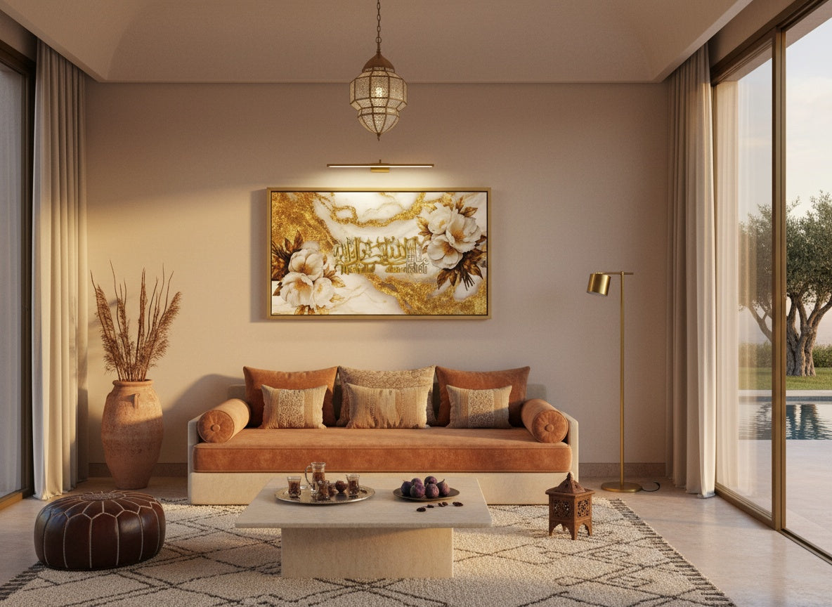 Tableau Décoratif Art Marocain — Art Mural Premium | Maroccinoo