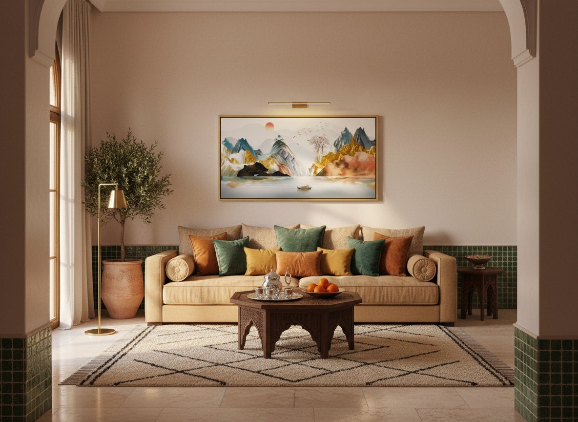 Tableau Décoratif Art Marocain — Art Mural Premium | Maroccinoo