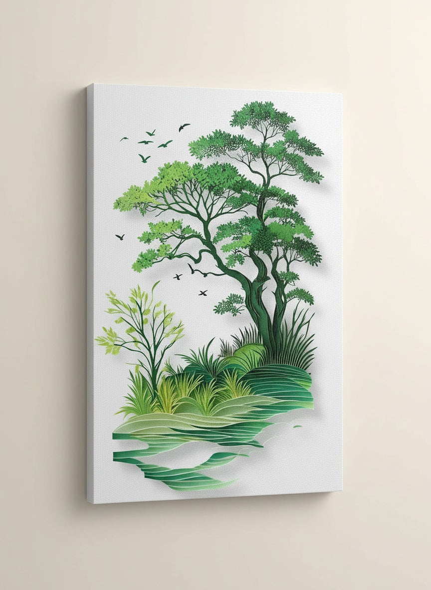 Tableau Décoratif Modern Art — Art Mural Premium | Maroccinoo
