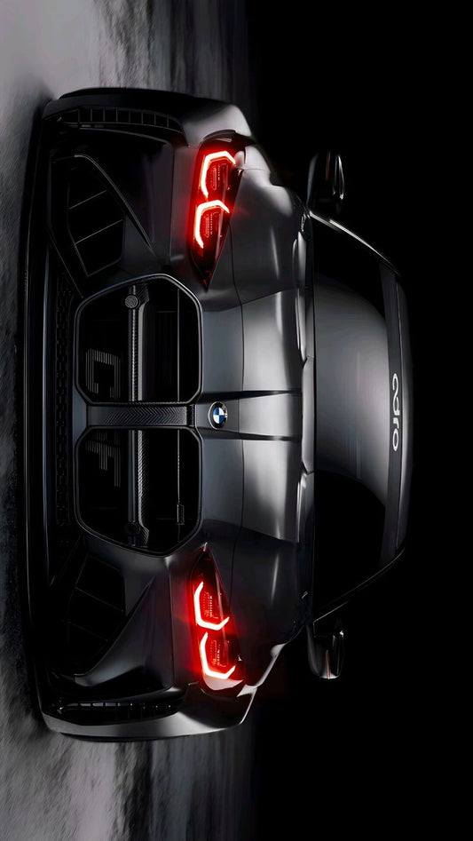 "هيمنة الظلام" - ملصق/طباعة قماشية لسيارة BMW M4 
