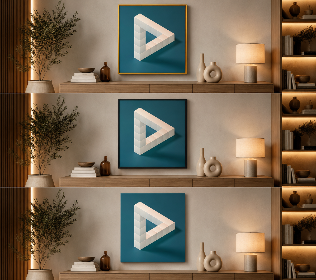 3D triangle