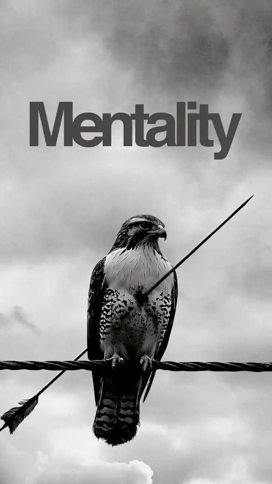 « Mentalité » - Le t-shirt du faucon résilient