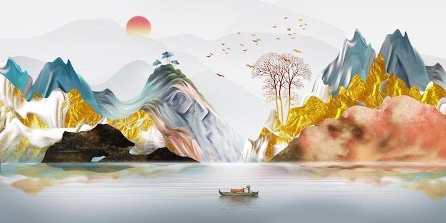 Tableau Décoratif Art Marocain — Art Mural Premium | Maroccinoo