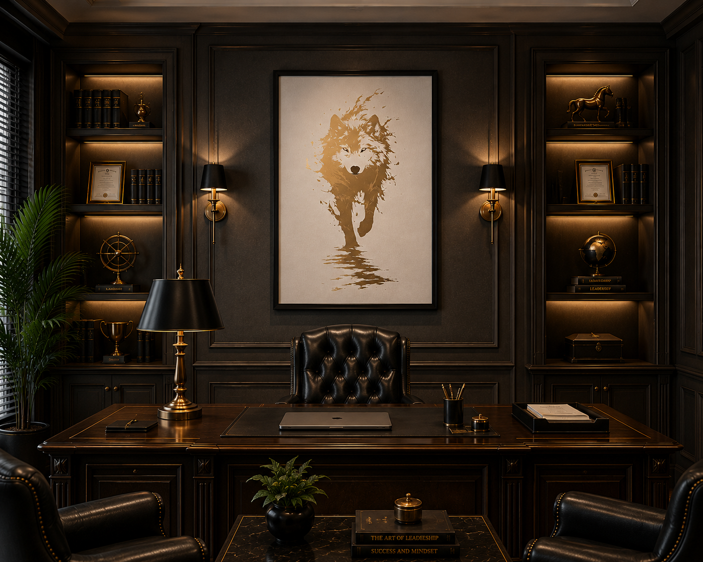 Wolf art