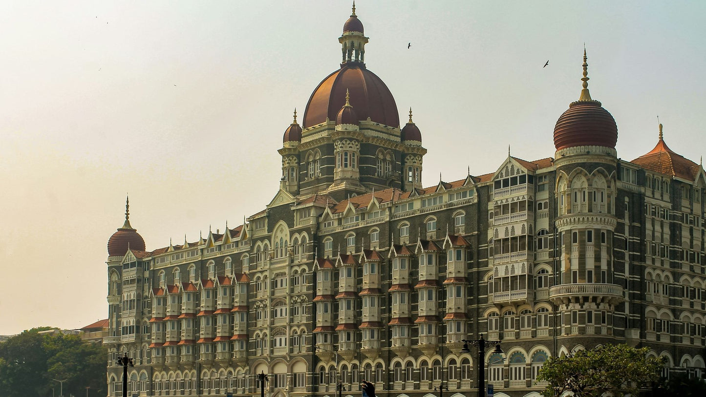 Une vue de l'hôtel Taj Mahal Palace
