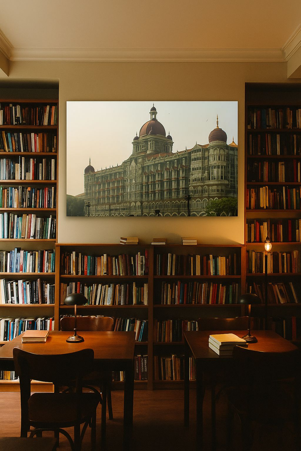 Une vue de l'hôtel Taj Mahal Palace
