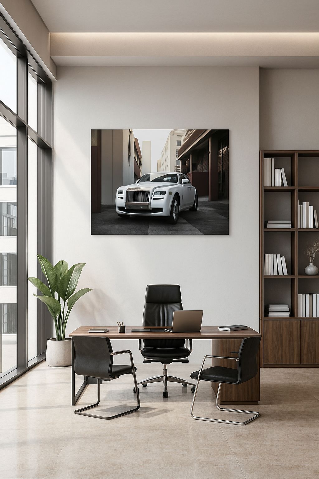 L'élégance en mouvement : Impression d'art Rolls-Royce | Le luxe dans la rue