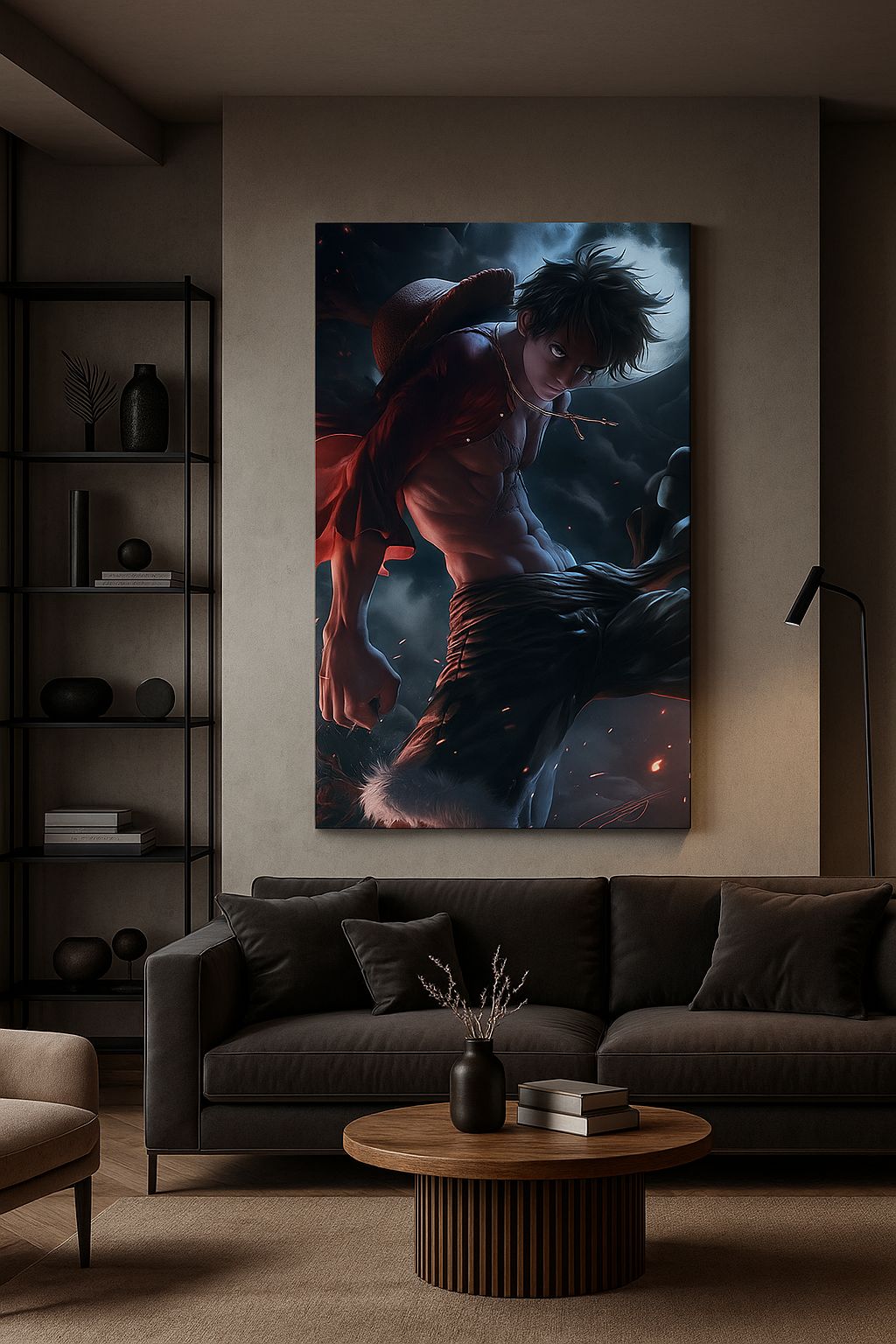 Moonlight Fighter – Impression d'art d'anime épique