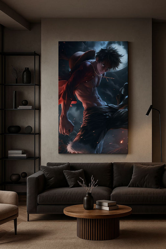 Moonlight Fighter – Impression d'art d'anime épique