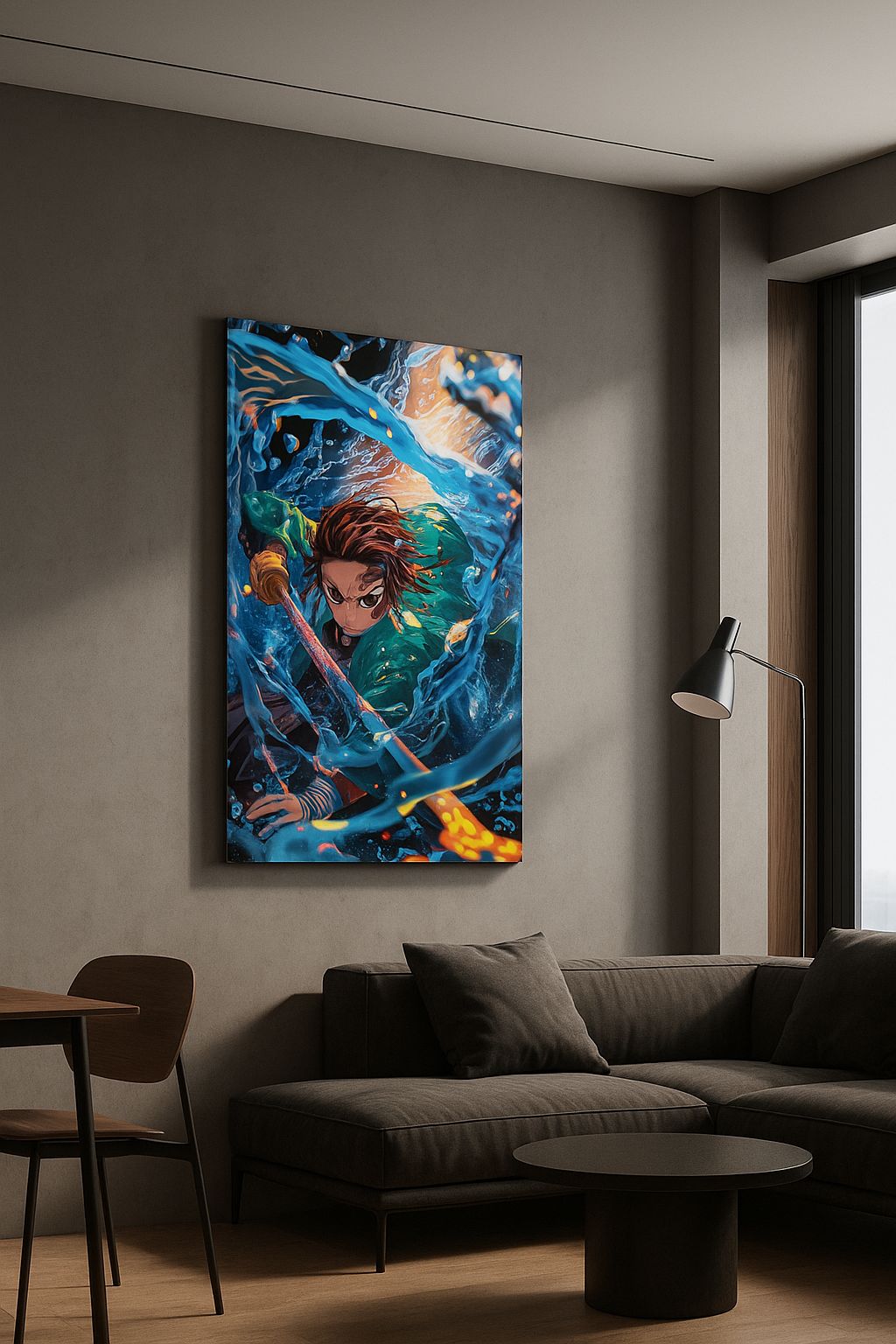 Water Blade Fury – Toile animée dynamique