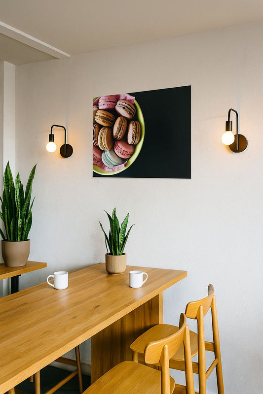Tableaux décoratifs maroc : 'Macaron' en Style Cinématographique Premium